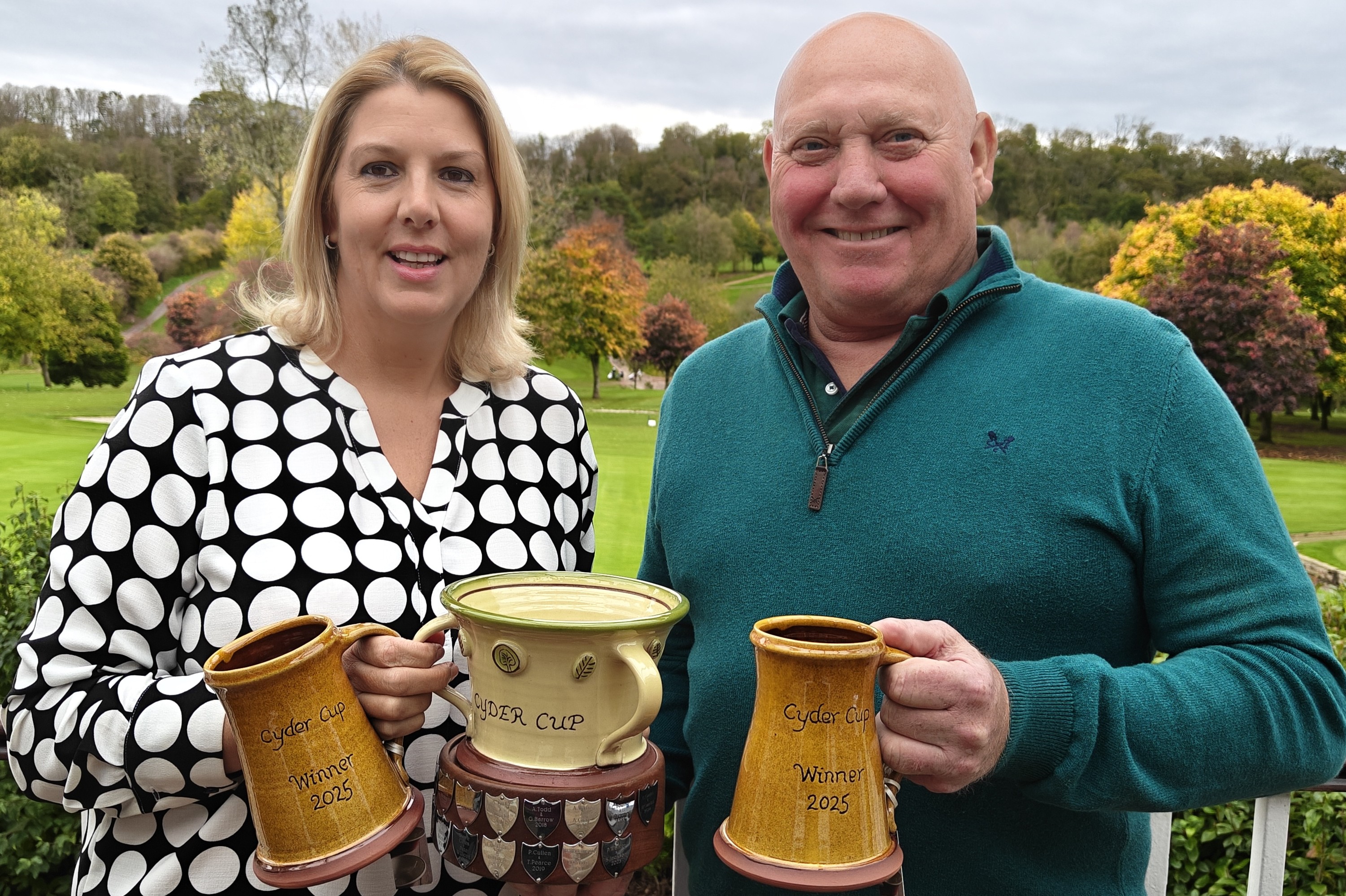 Cyder Cup winners 2025, Michelle & Chris Young